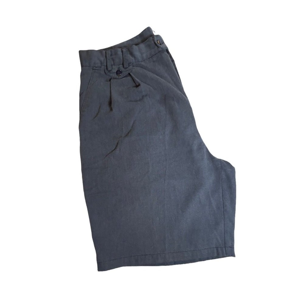 Puritan Men’s Belted Casual Grayish Blue Shorts Cotton Blend-‎ Size 38